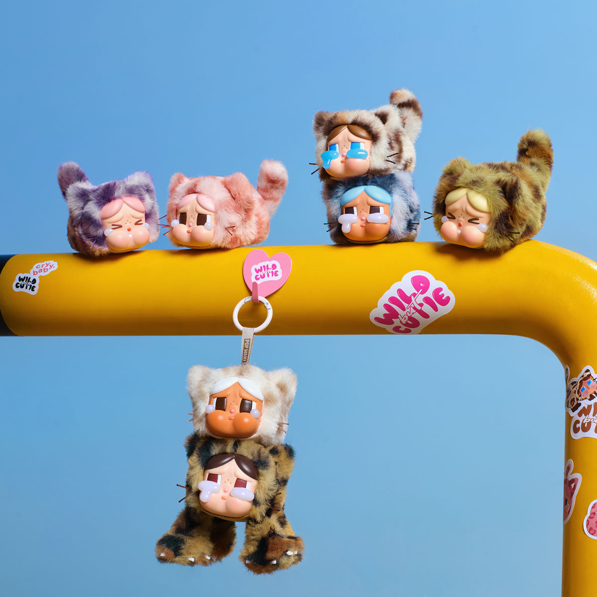 CRYBABY Wild but Cutie Series - Vinyl Plush Pendant Blind Box