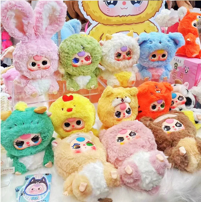 BABY THREE 12zodiac plush blind box series