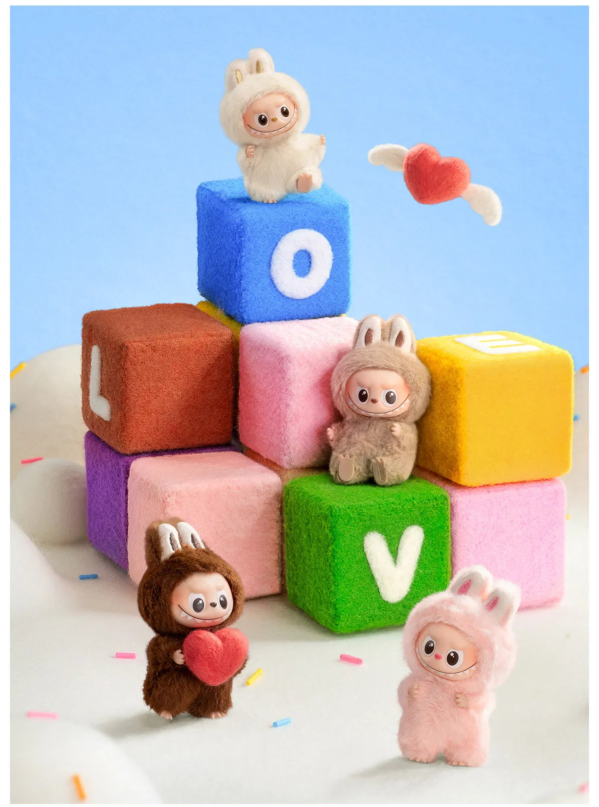 (A-M)Pin for Love Series-Vinyl Plush Pendant Blind Box