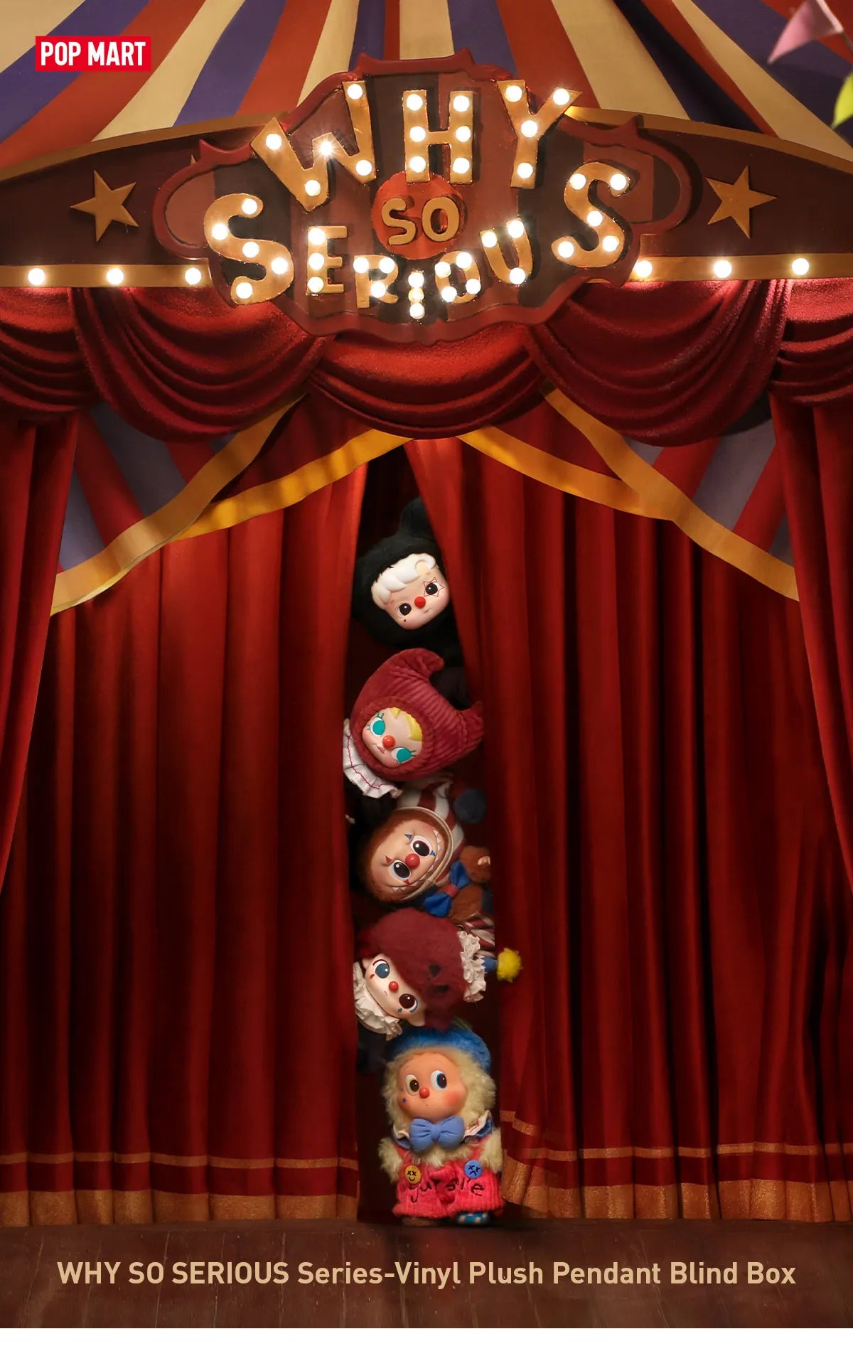 WHY SO SERIOUS Plush Pendant