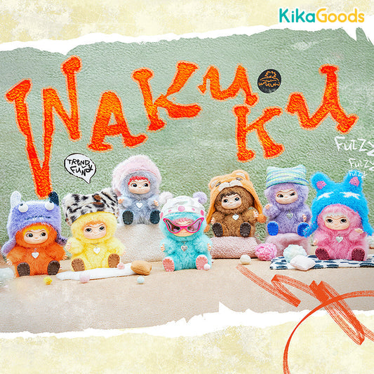 WAKUKU Fuzzy Trendy Fun Party Series Plush Blind Box