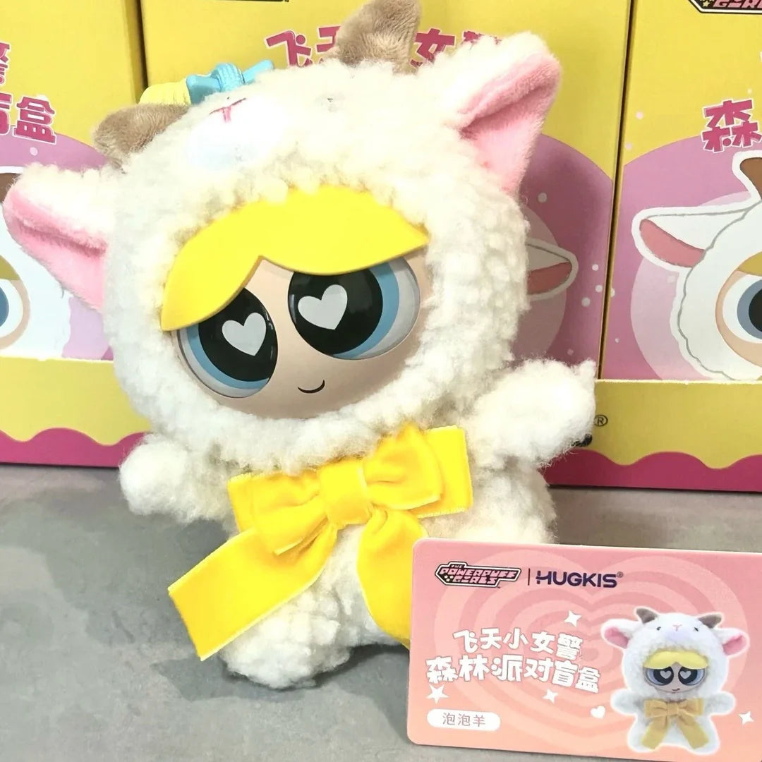 HUGKIS Powerpuff Girls Variety Girl Plush Series Blind Box